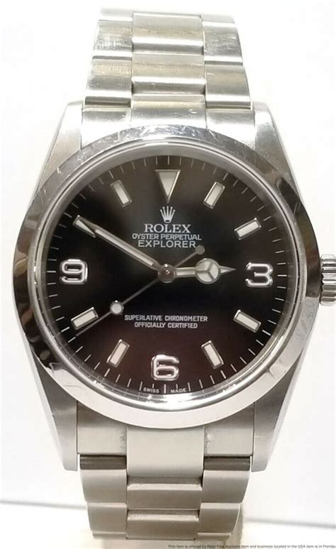 rolex explorer 114270 ebay|Rolex explorer 114270 review.